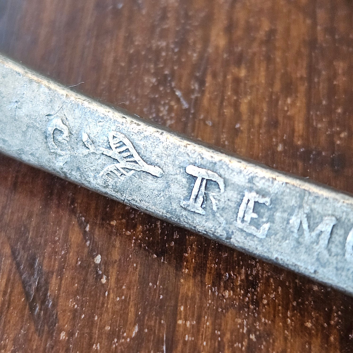 Set of French Pewter Spoons