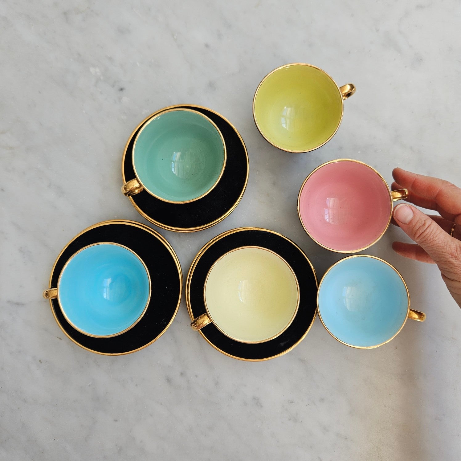 Norwegian Vintage Tea Cups