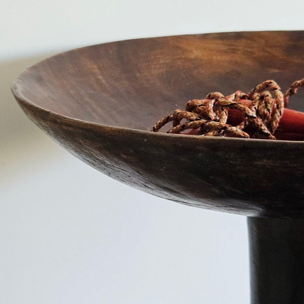 Primitive Wooden Bowl