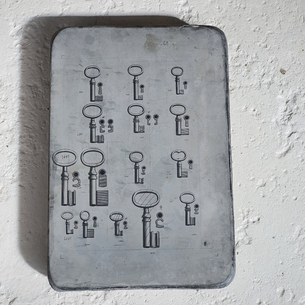 19thC Stone Print Blocks