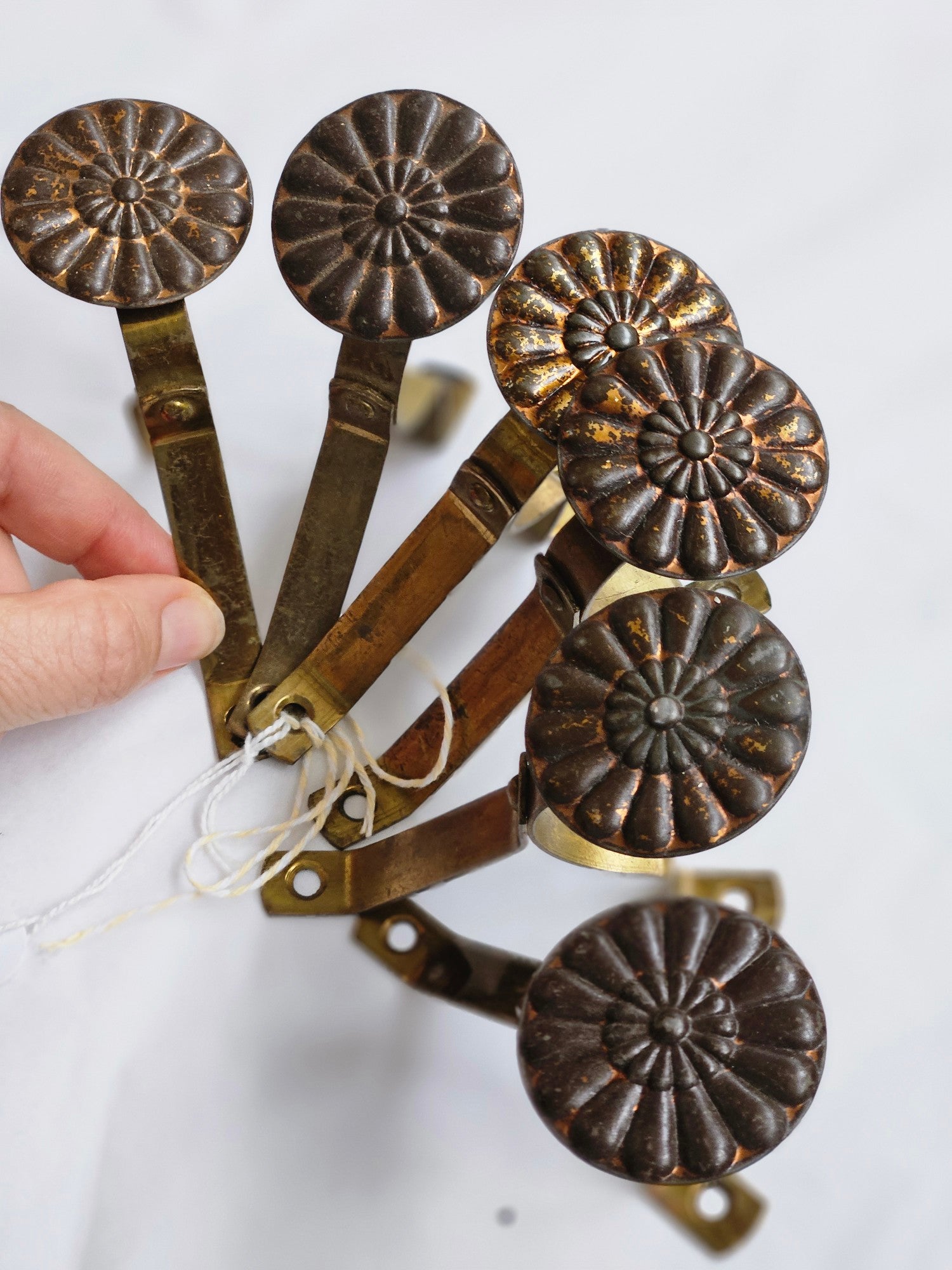 Vintage Curtain Holders