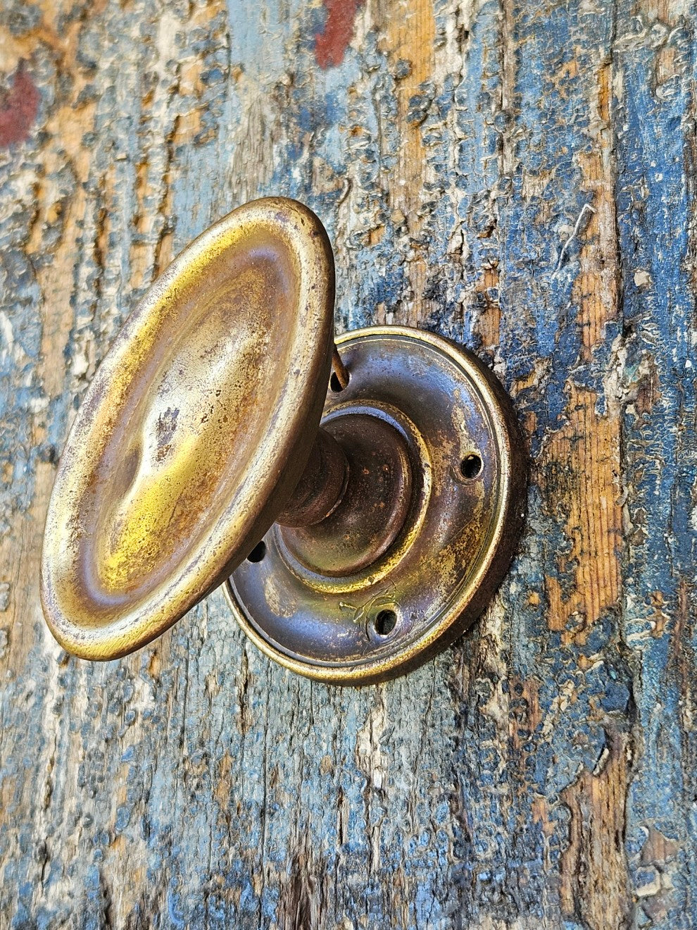 Single Brass Knob