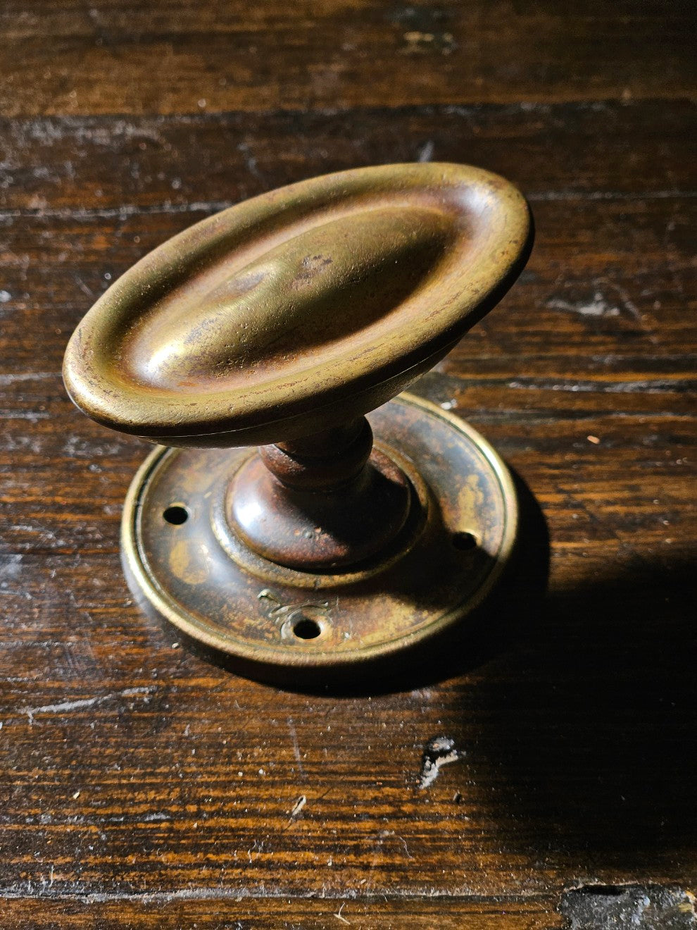 Single Brass Knob