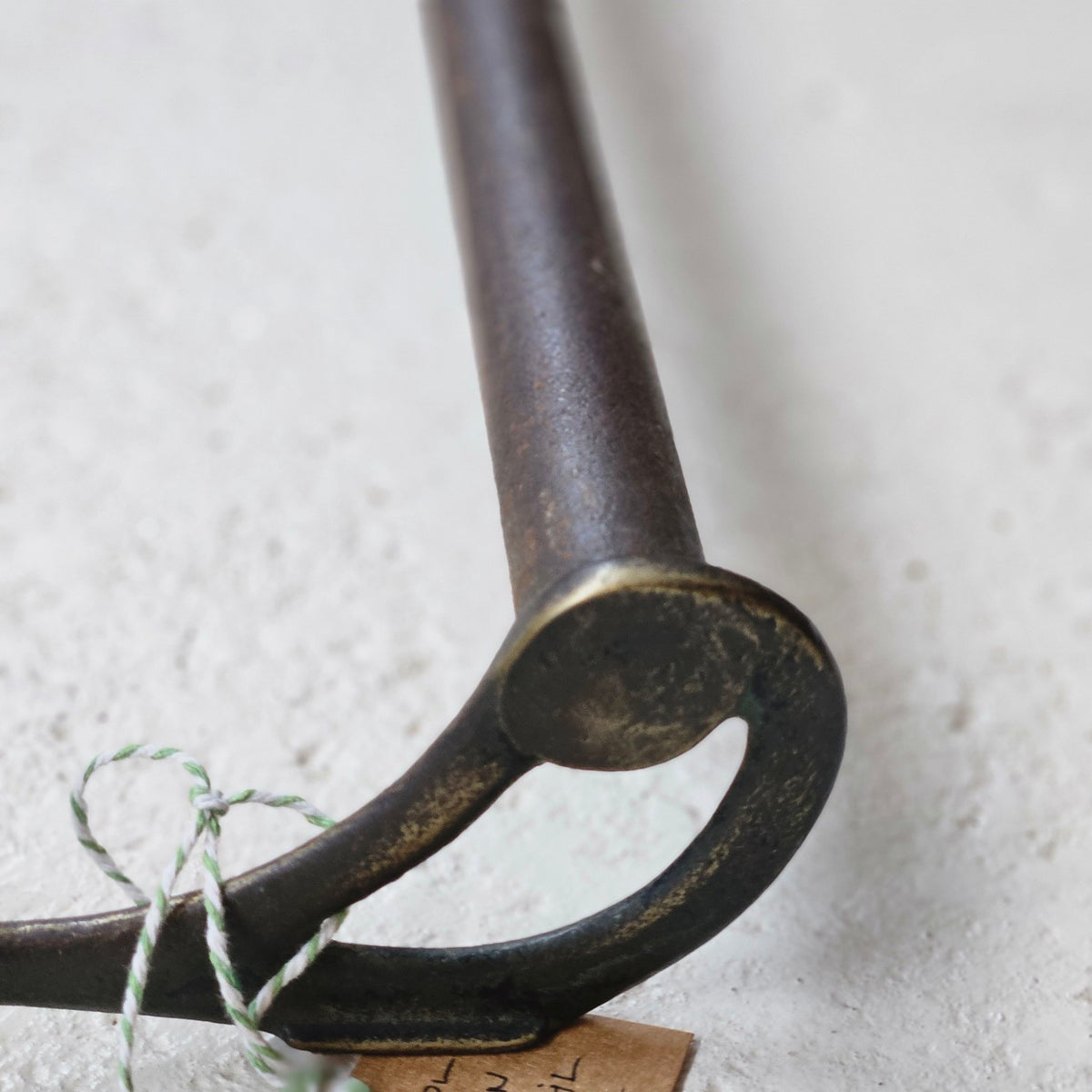 Iron &amp; Brass Towel Rail