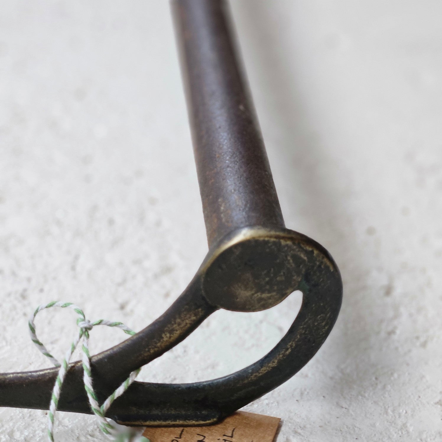 Iron & Brass Towel Rail