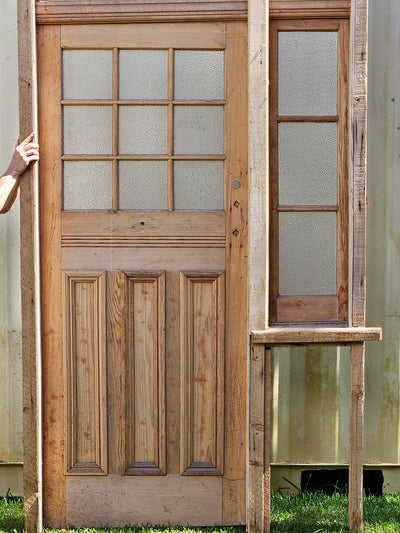 Wooden Front Door Set