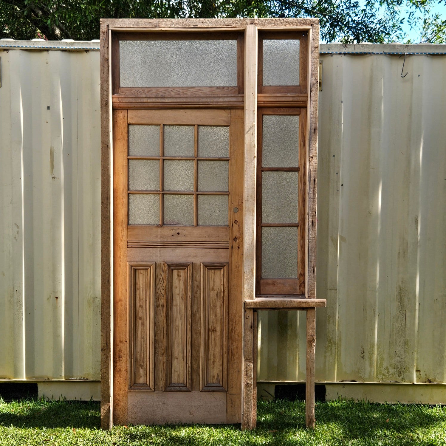 Wooden Front Door Set