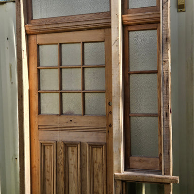 Wooden Front Door Set