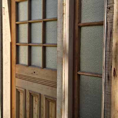 Wooden Front Door Set