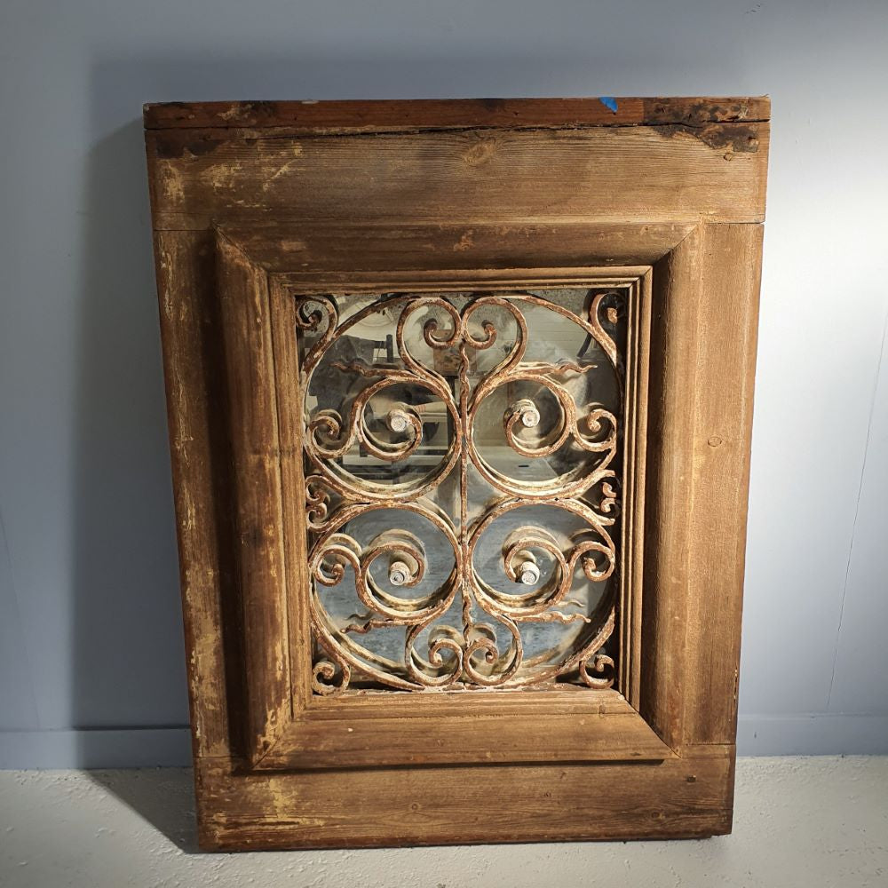 19thC Mirrored Grille, Antiques, Byron Bay