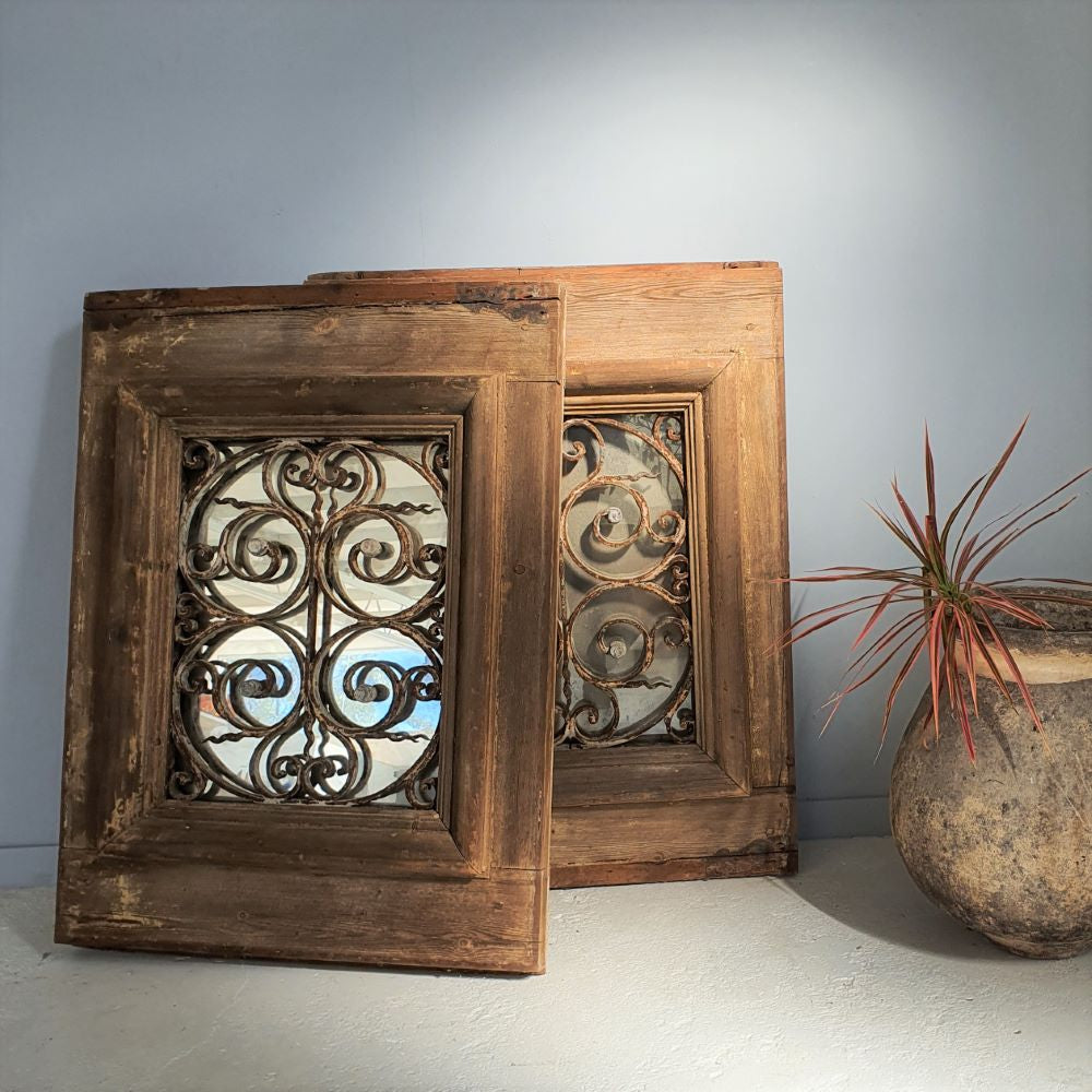 19thC Mirrored Grille, Antiques, Byron Bay