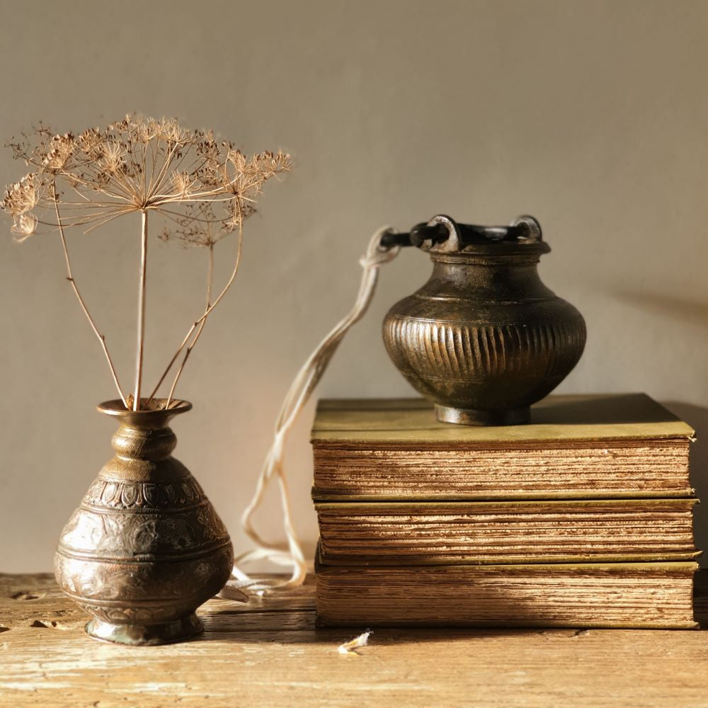 Small Vintage Brass Vessel