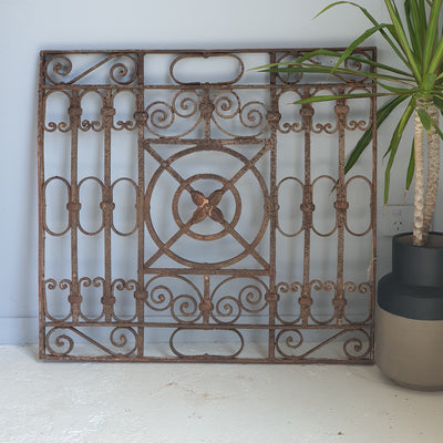 Wrought Iron Grille - Small