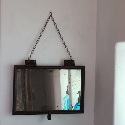 French Iron Window/Mirror