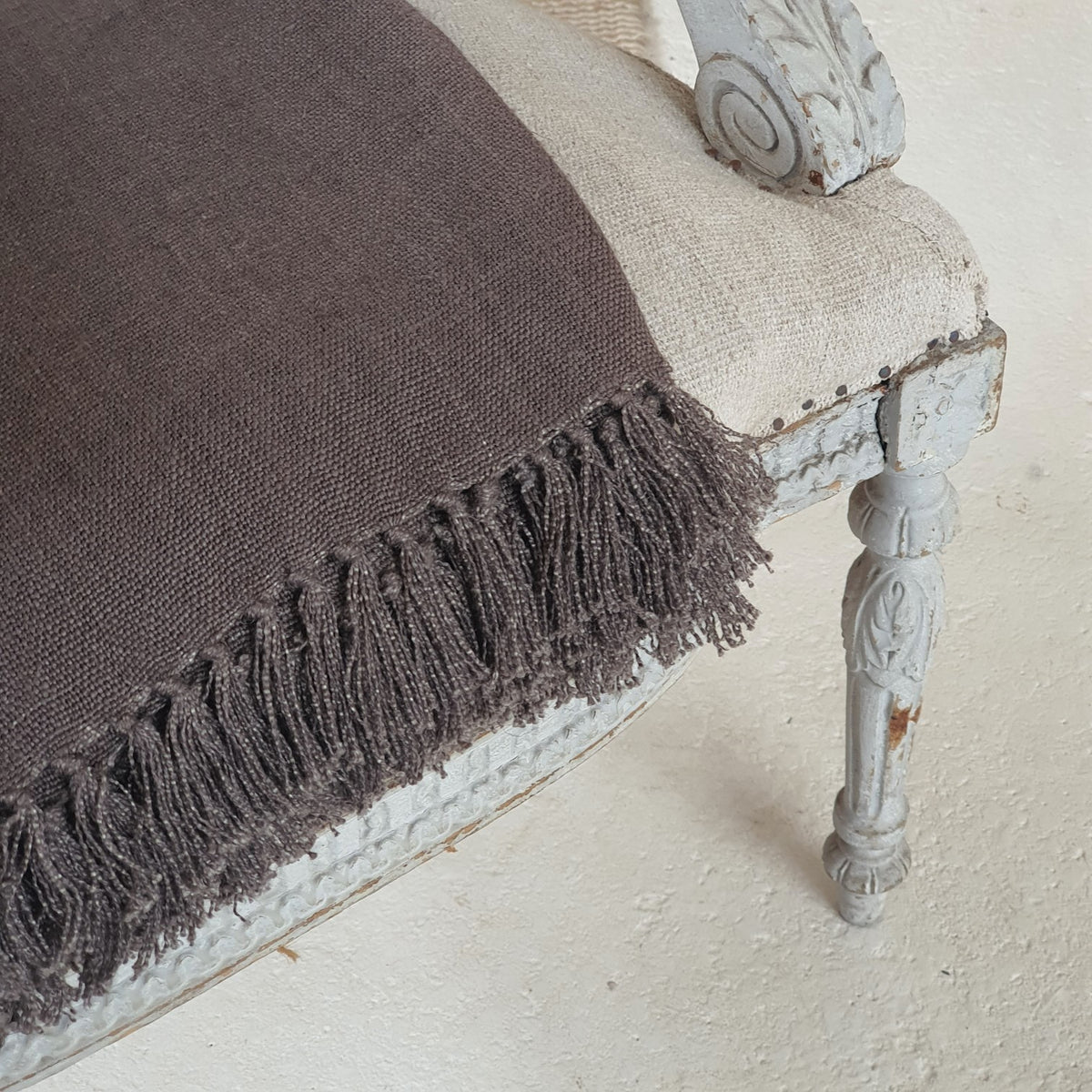 Woven Linen Throw