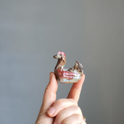 Mini Hand-made Ceramic Animals