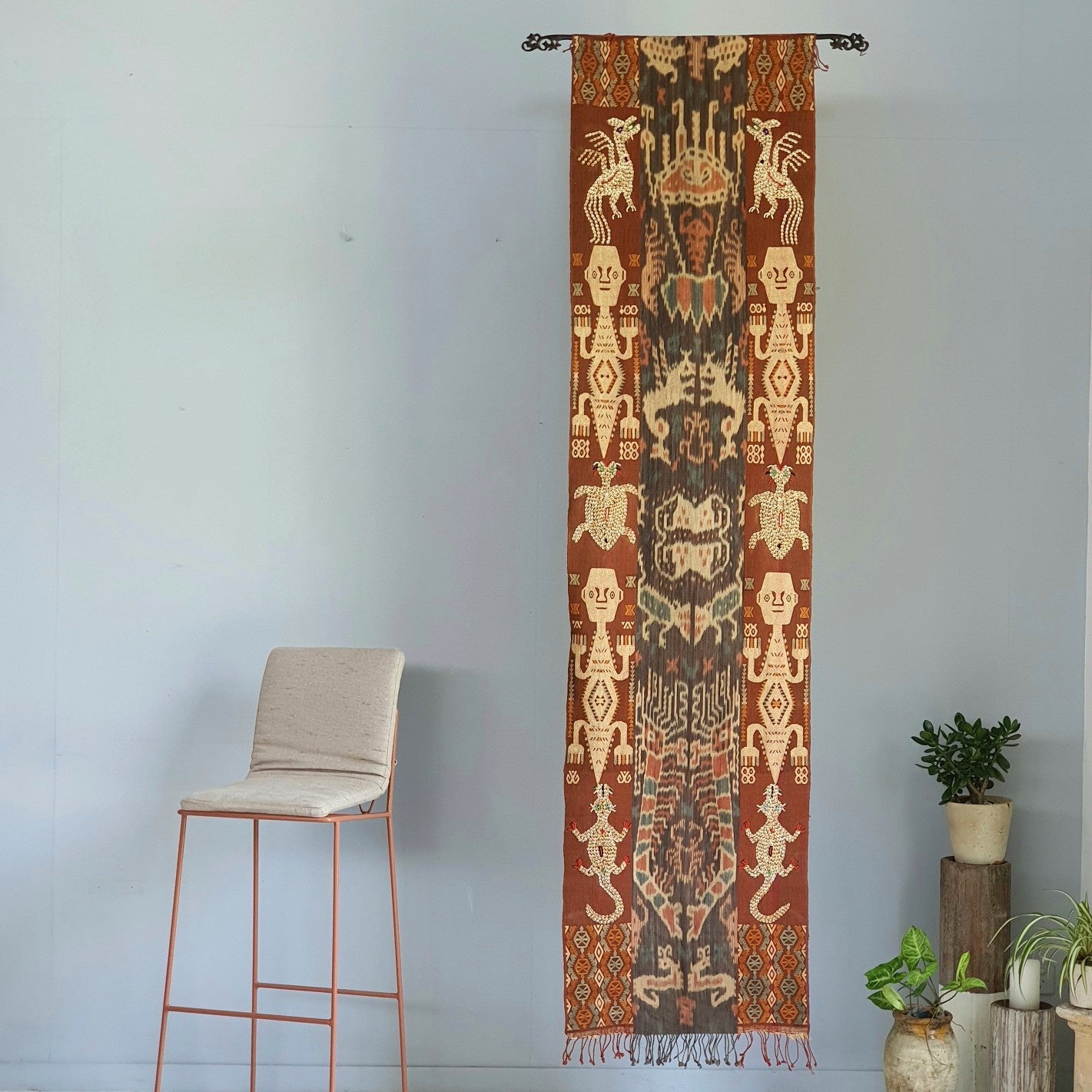 Ikat Woven Wall-hanging