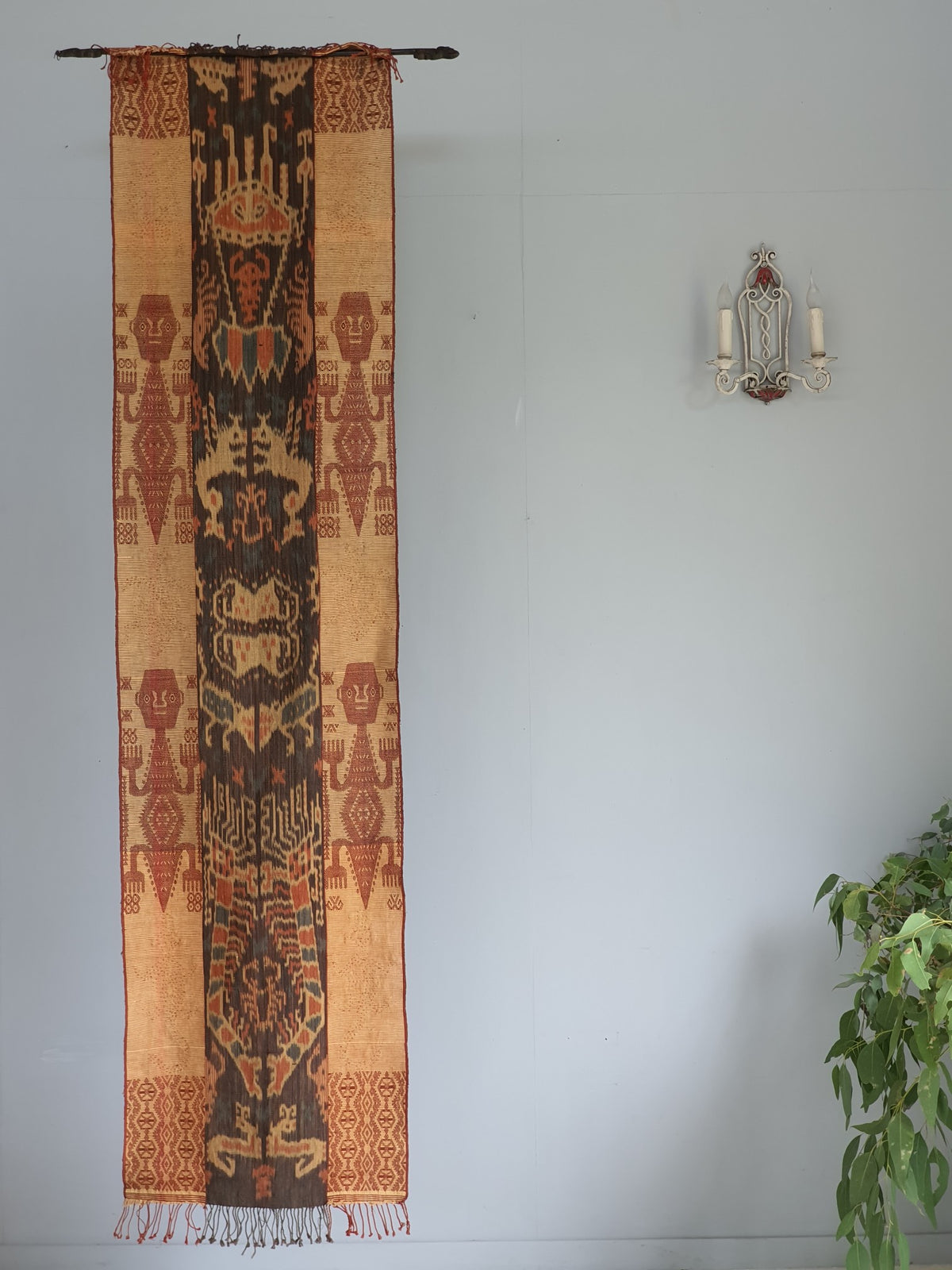 Balinese - Reverse side of wall hanging, 