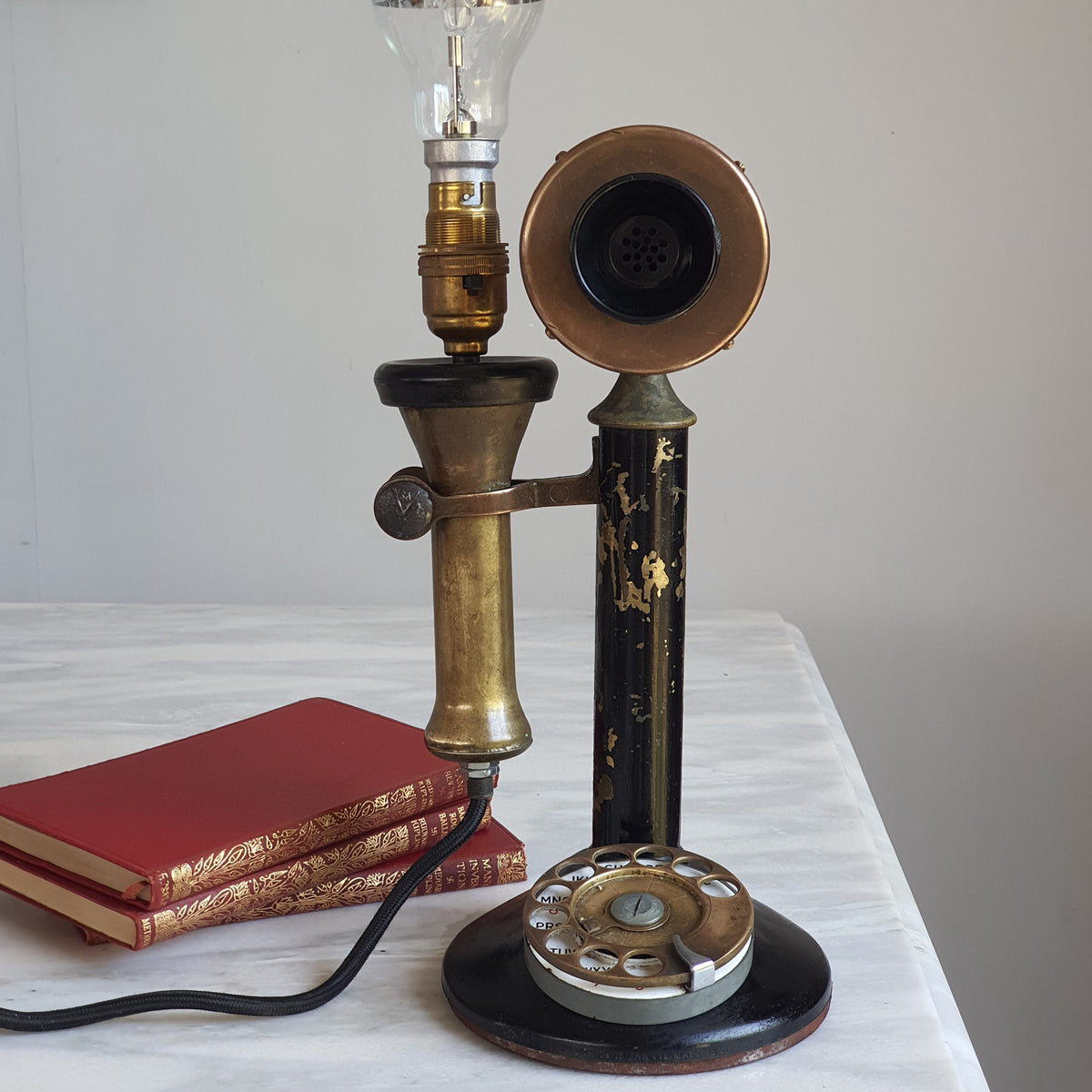 Vintage Telephone Lamp