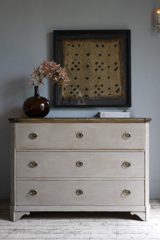 Early Painted 19thC Commode