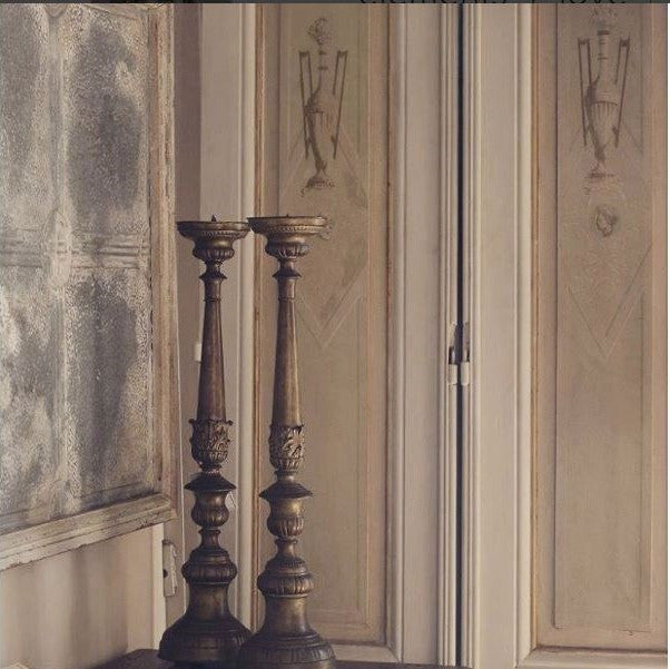 Pair of Antique Brass Torcheres, Antique Brass Torcheres, Antiques, Byron Bay