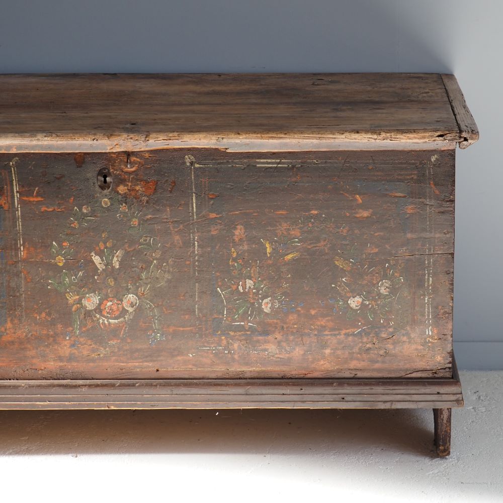 19thC Flemish Trunk, Antiques, Byron Bay