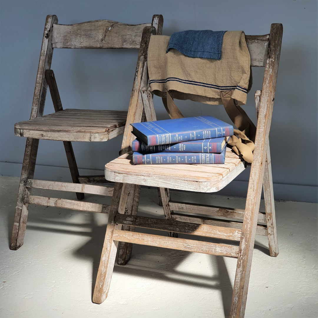 Folding Teak Cinema Chairs