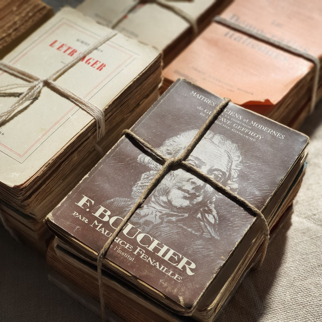 antique books, france, vintage, elements i love, byron bay