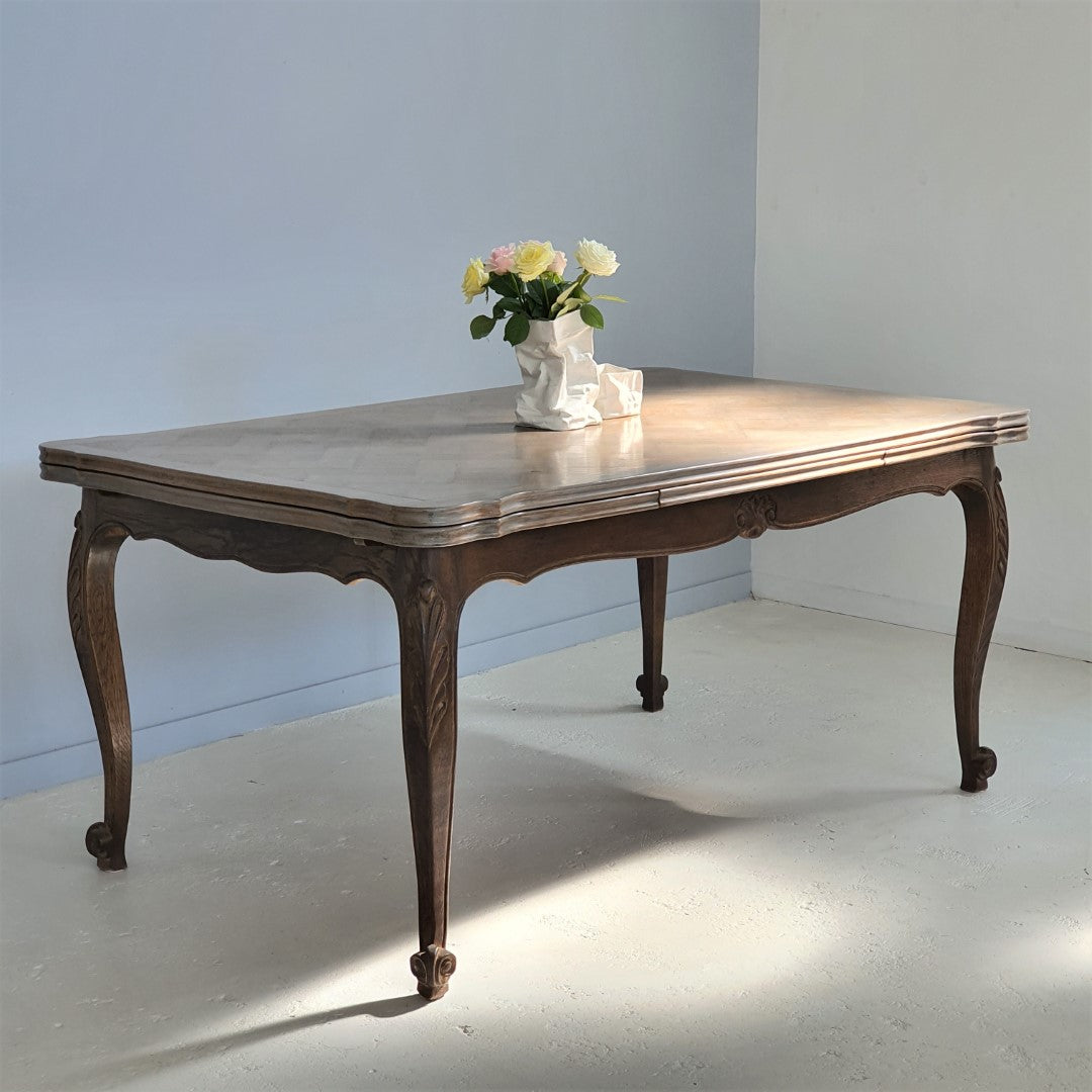 French Oak Ext Table