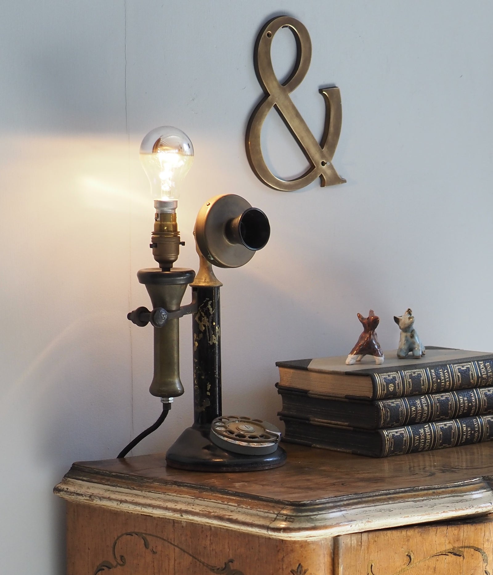 Vintage Telephone Lamp