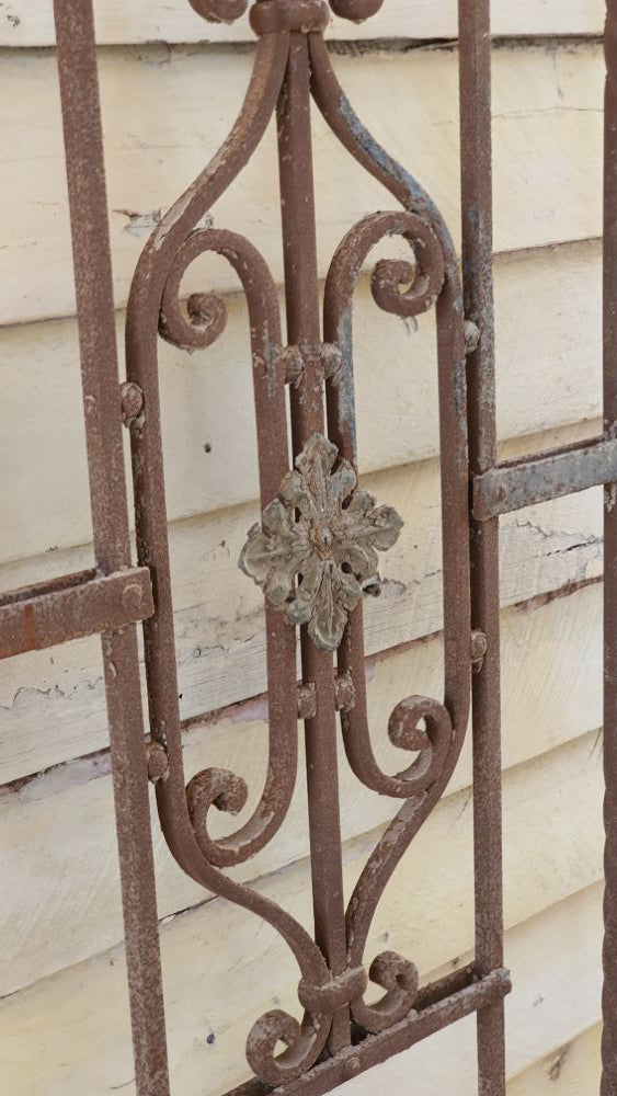 19thC Iron Grille