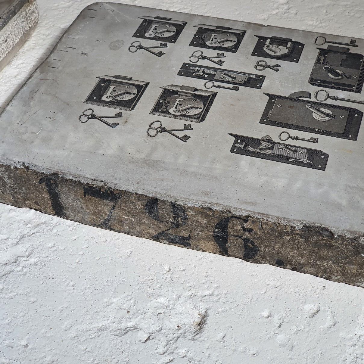 19thC Stone Print Blocks