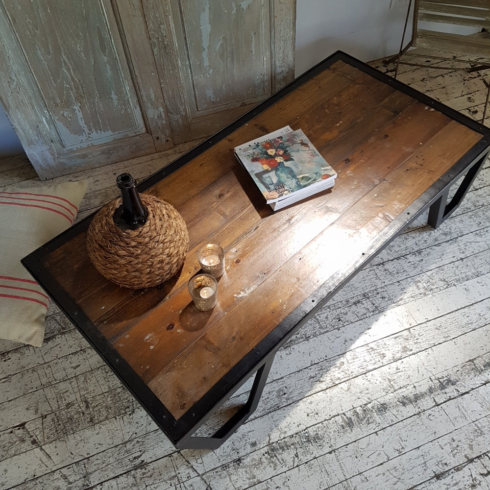Timber & Iron Low Table