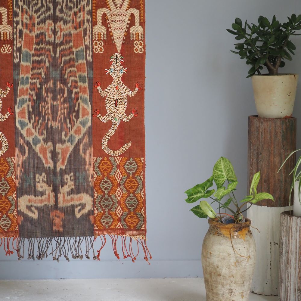 Ikat Woven Wall-hanging
