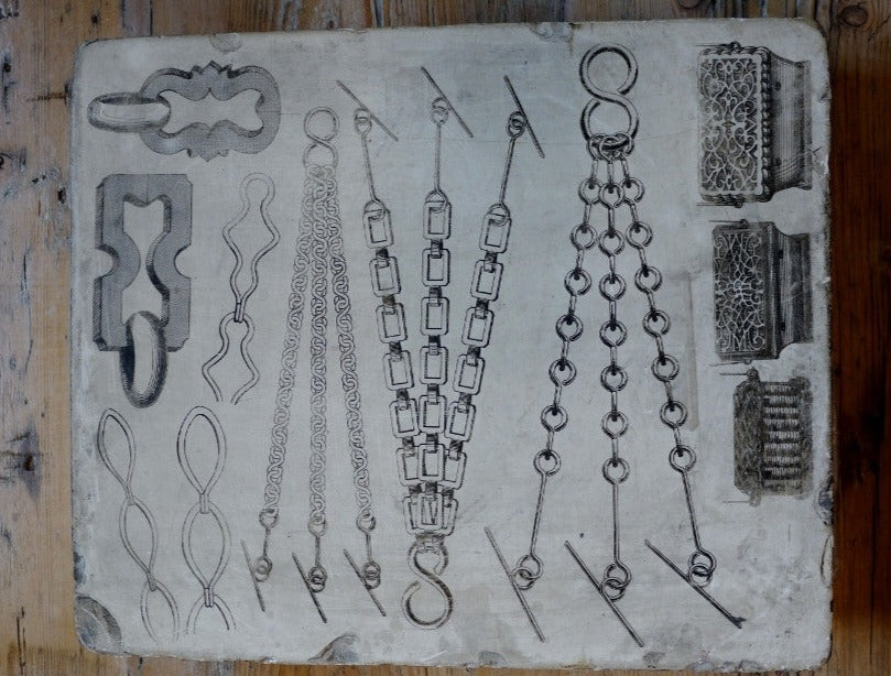 19thC Stone Print Blocks, Antiques, Byron Bay