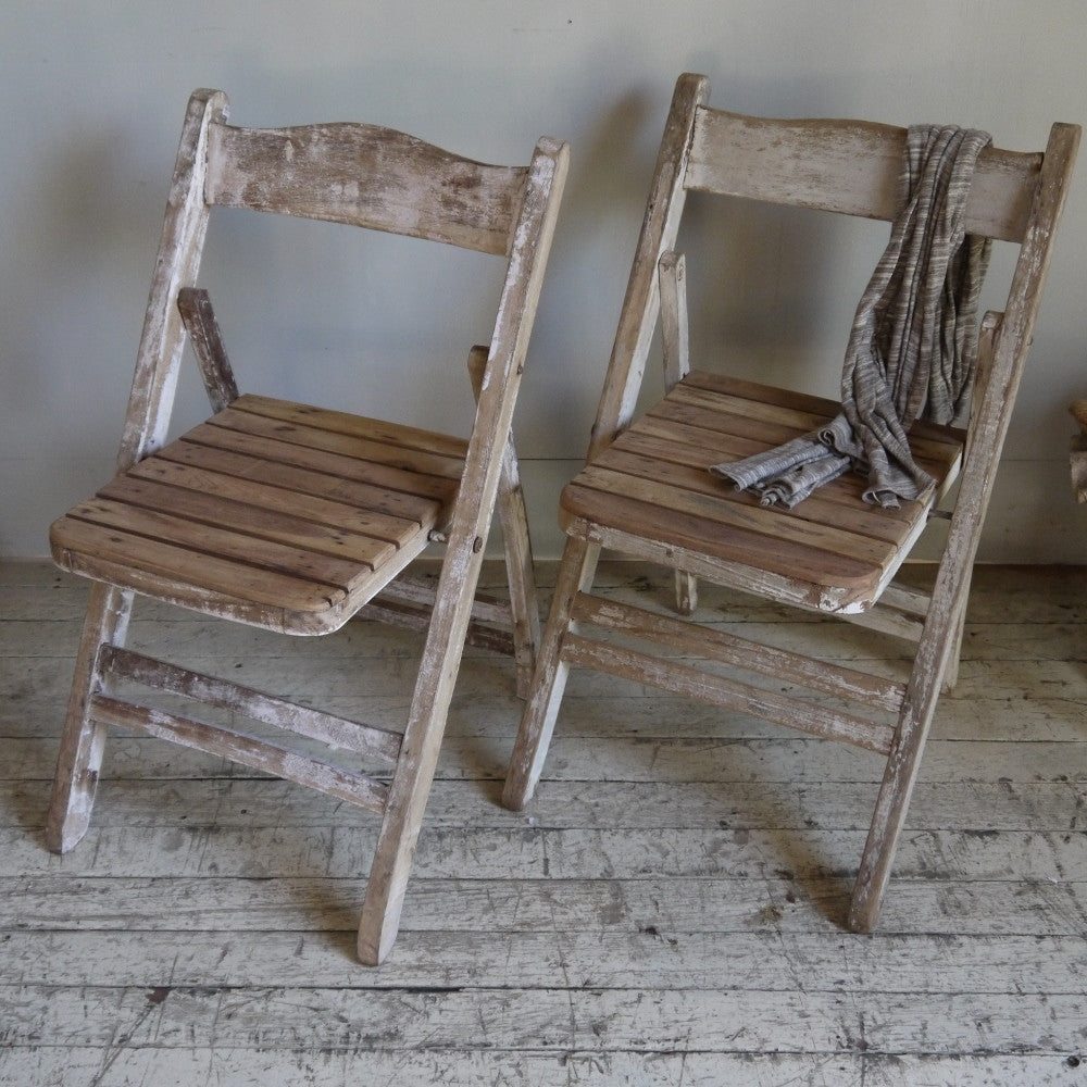Folding Teak Cinema Chairs