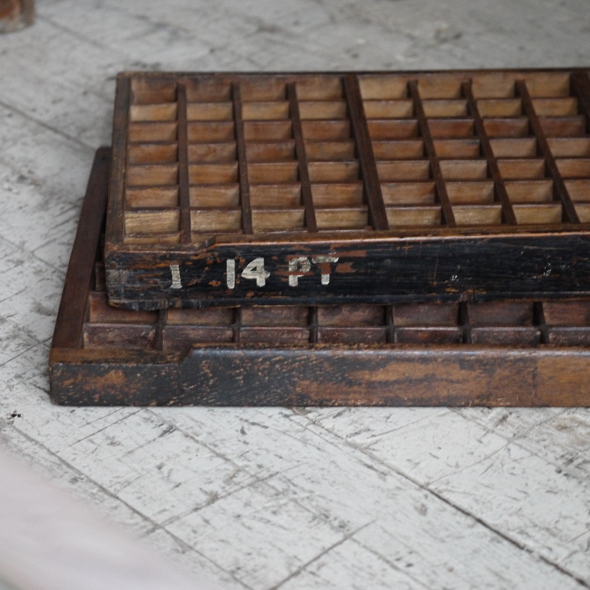 Vintage Printers Tray 14pt