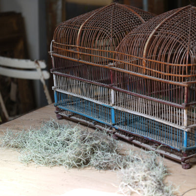 Vintage Cane Birdcage