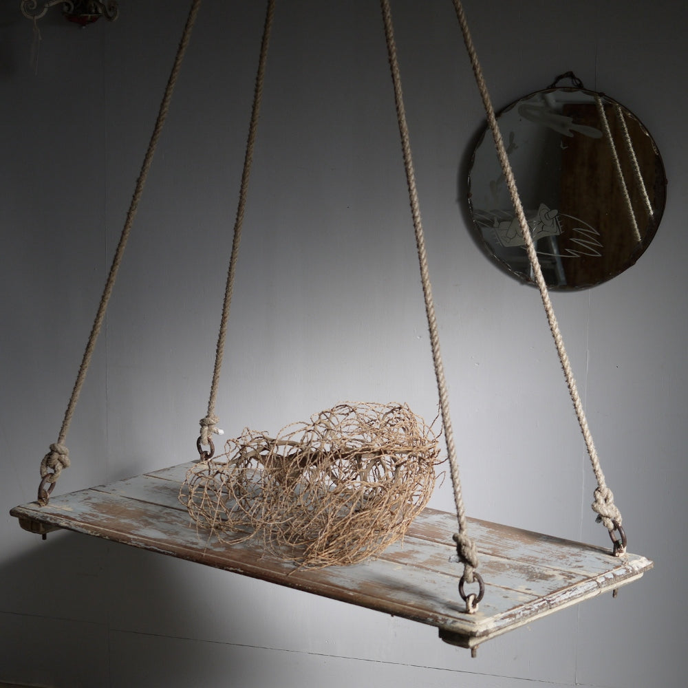 Vintage Wooden Swing Bench