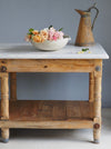 Bakers Table w Marble