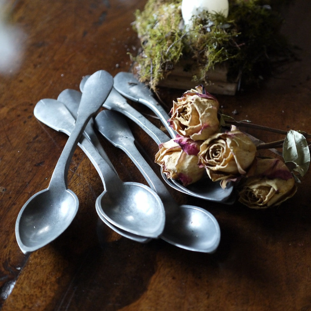 French Pewter Spoons