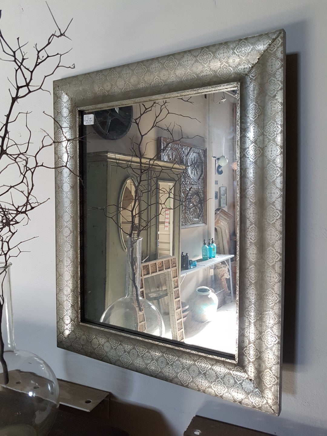 Silver Metal Mirror