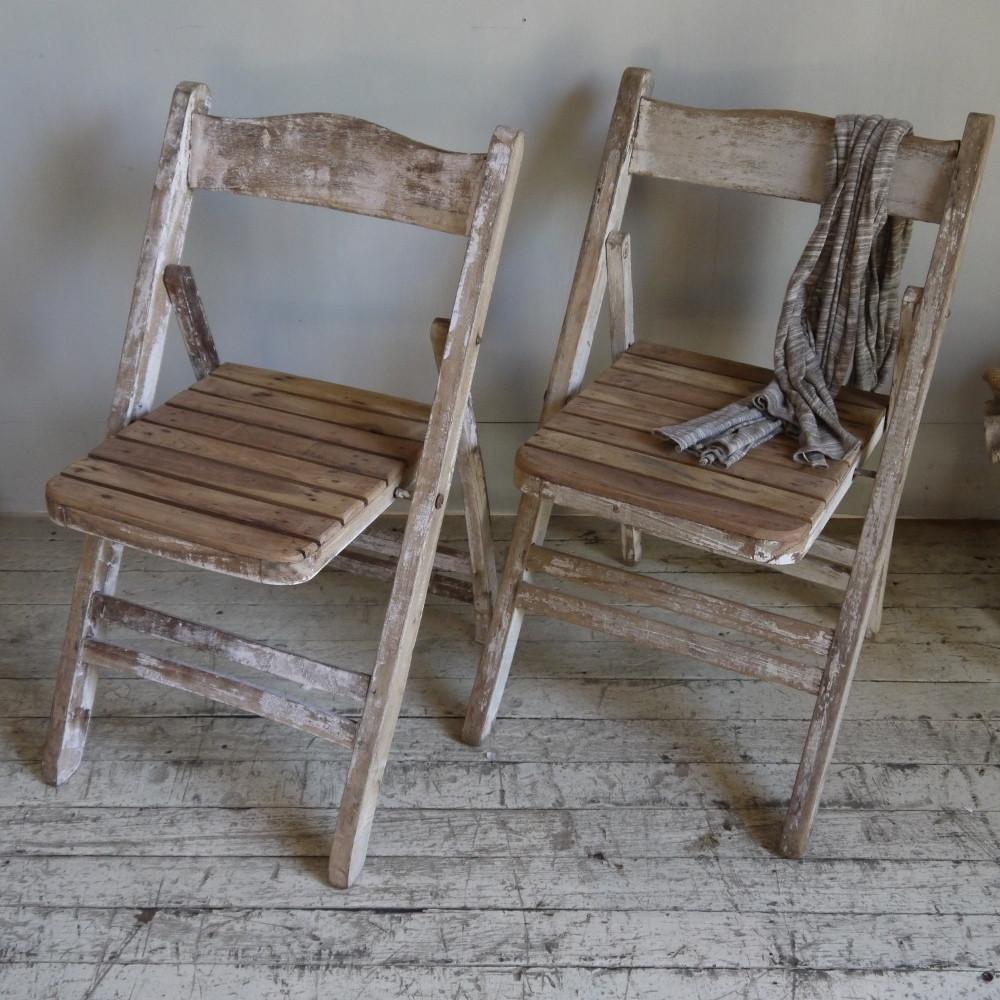 Folding Teak Cinema Chairs