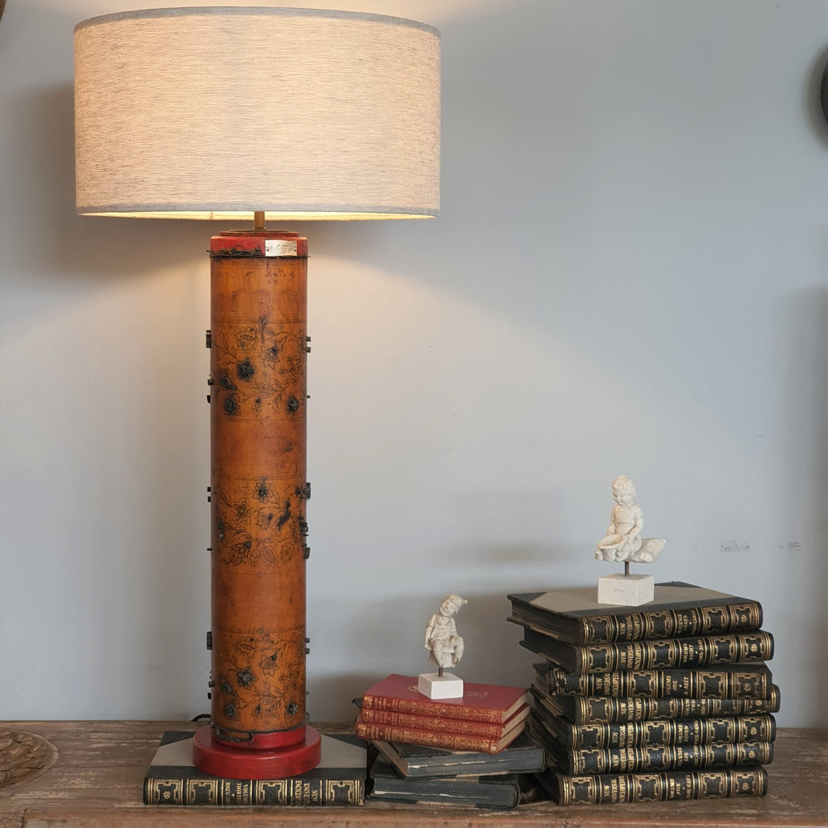 Wallpaper Roller Lamp