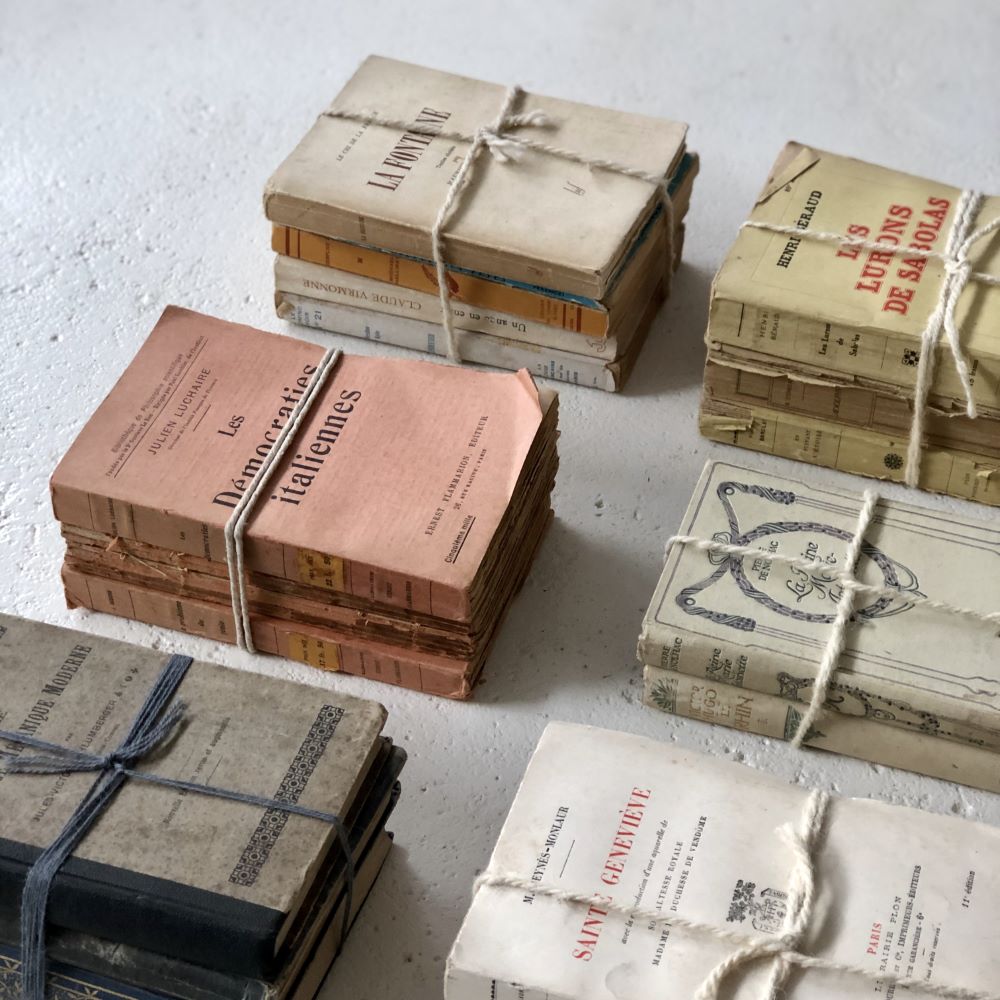 antique books, france, vintage, elements i love, byron bay