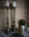 Antique Brass Torcheres, Antique Brass Torcheres, Antiques, Byron Bay