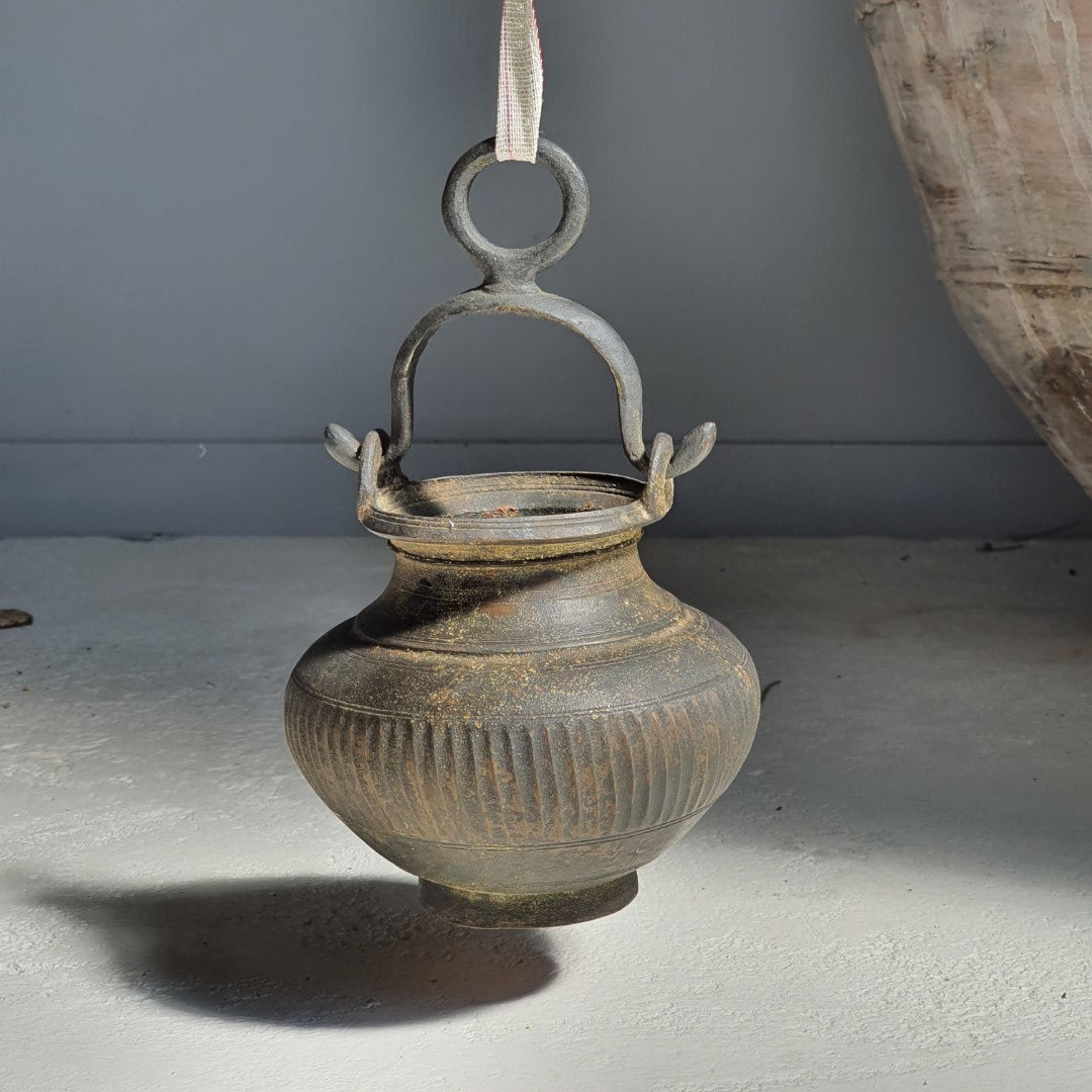 Small Vintage Brass Vessel