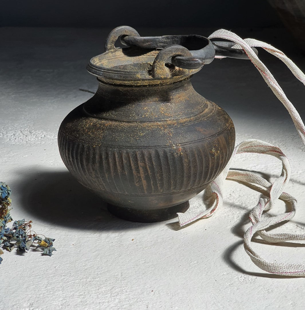 Small Vintage Brass Vessel