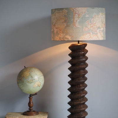 French Corkscrew Lamp