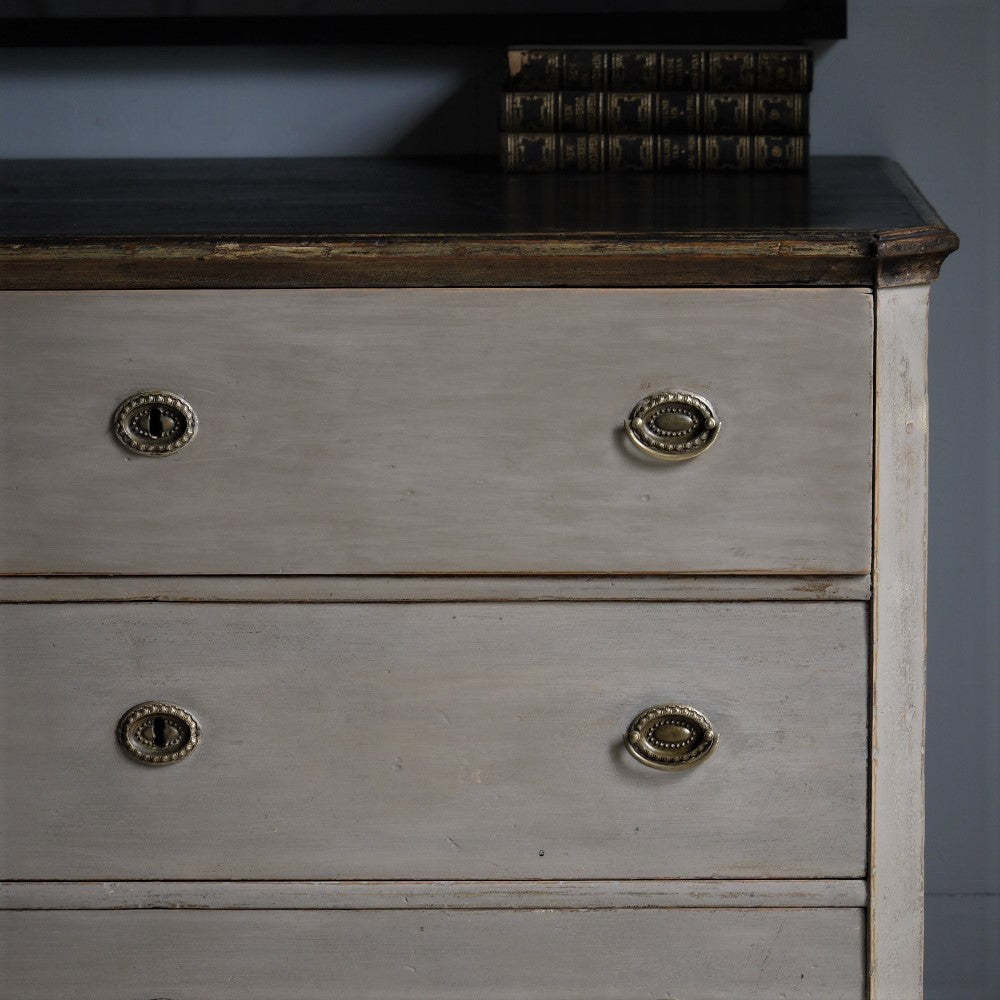 Early Painted 19thC Commode
